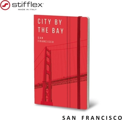 Изображение Stifflex Notatnik STIFFLEX, 13x21cm, 192 strony, San Francisco
