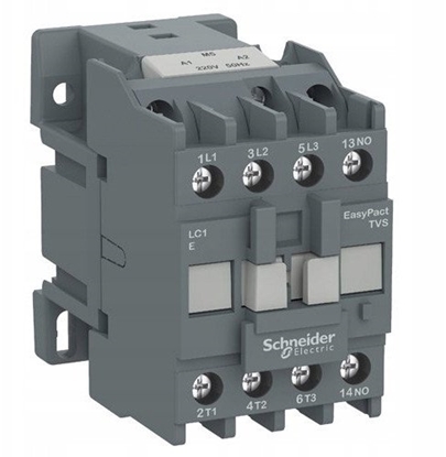 Изображение SCHNEIDERE Stycznik Schneider LC1E2510P7 TVS 3P 25A AC3 11KW 230V AC 1NC szary