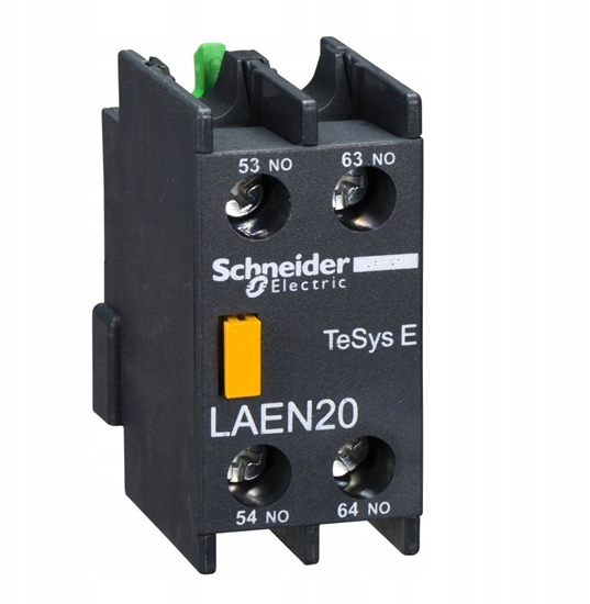 Picture of Styki pomocnicze Schneider EasyPact LAEN11 do LC1E 1NO 1NC szare