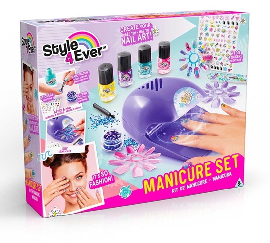 Picture of STYLE 4 EVER Nail Art Manicure Set