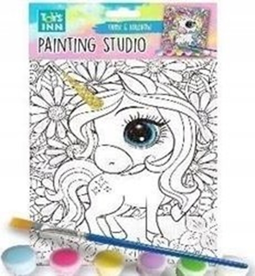 Изображение STNUX Canvas unicorn zestaw do malow.STN9421 99421