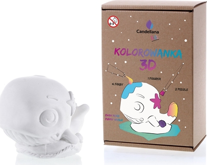 Attēls no Stnux Figurka do pomalowania - Even More Funny Whale