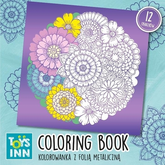 Picture of Stnux Kolorowanka Metaliczna róowy zielony