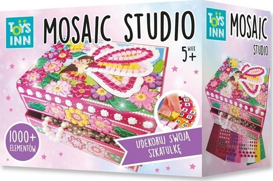 Picture of Stnux Zestaw kreatywny Szkatuka Mozaika Wróka