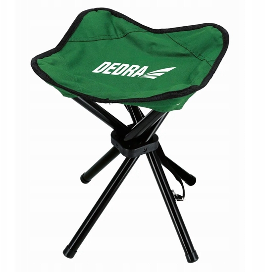 Изображение Stoek campingowy cztery nogi, skadany 30x30x50 cm