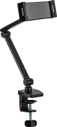 Picture of Stojak InLine InLine® Tablet holder with table clamp, up to 12.9", black
