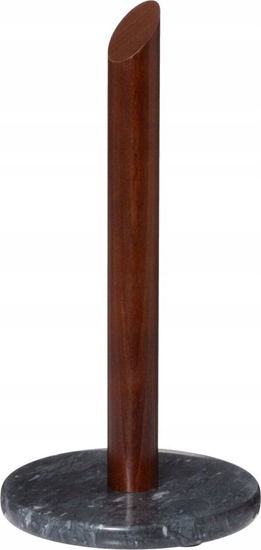 Picture of Stojak na rcznik papierowy, marmur i akacja, 30 cm
