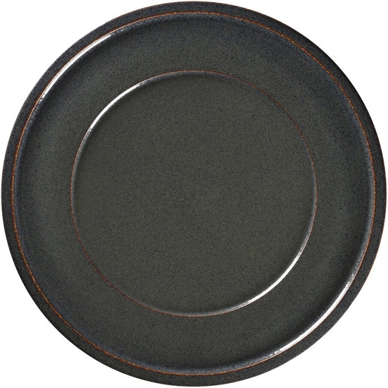 Picture of STONE Talerz paski r. 28 cm wulkaniczny