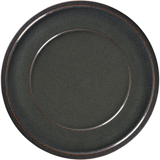 Picture of STONE Talerz paski r. 32 cm wulkaniczny