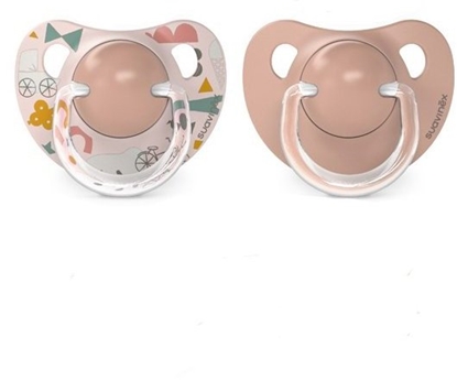 Picture of SUAVINEX - 308256-SMOCZEK ANATOMICZNY     2SZT/6-18M/BRZOSKWINIOWY/DREAMS