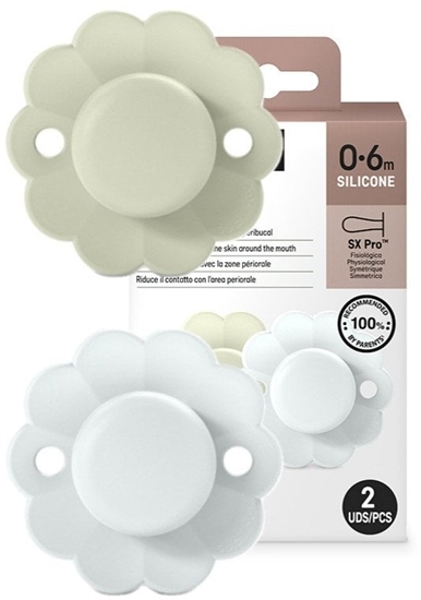 Picture of SUAVINEX - 308403-SMOCZEK FIZJOLOGICZNY   SX PRO SILIKONOWY 2SZT/0-6M/AQUA-BLUE/WONDER