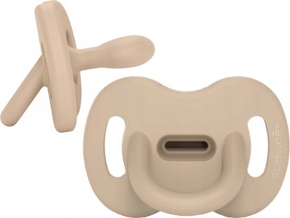 Picture of SUAVINEX - 308611-SMOCZEK 100%            SILIKONOWY FIZJOLOGICZNY SX PRO/6-18M/BEOWY/COLOUR ESSENCE