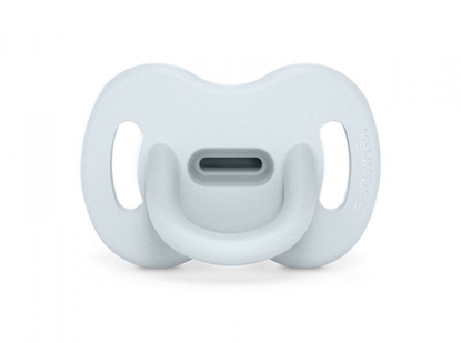 Picture of SUAVINEX - 308612-SMOCZEK 100%            SILIKONOWY FIZJOLOGICZNY SX PRO/6-18M/JASNONIEBIESKI/COLOUR ESSENCE