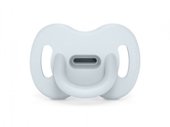 Picture of SUAVINEX - 308612-SMOCZEK 100%            SILIKONOWY FIZJOLOGICZNY SX PRO/6-18M/JASNONIEBIESKI/COLOUR ESSENCE