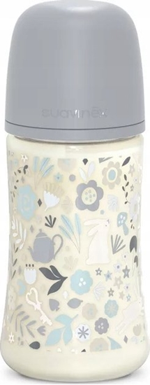 Picture of SUAVINEX - 308749-BUTELKA 270ML/SMOCZEK   FIZJOLOGICZNY SX PRO REDNI  PRZEPYW/NIEBIESKIE LIBERTY/WONDERLAND