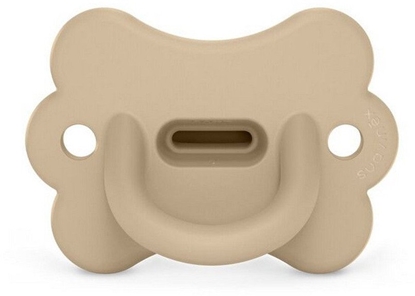 Picture of SUAVINEX - 308913-SMOCZEK 100%            SILIKONOWY FIZJOLOGICZNY SX PRO/MOTYLEK/0-6M/BEOWY/COLOUR ESSENCE