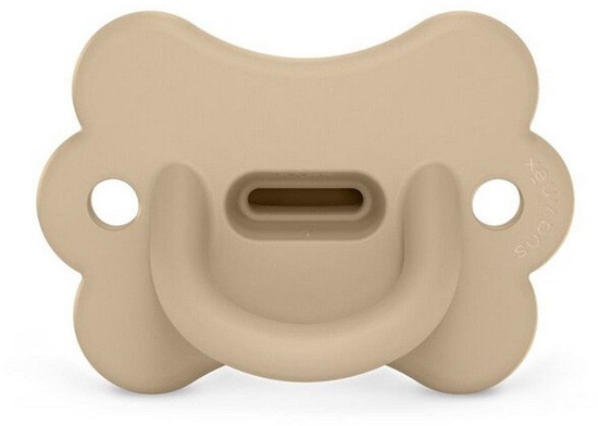 Изображение SUAVINEX - 308913-SMOCZEK 100%            SILIKONOWY FIZJOLOGICZNY SX PRO/MOTYLEK/0-6M/BEOWY/COLOUR ESSENCE