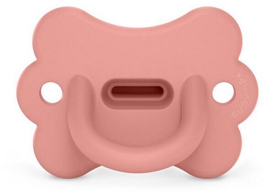 Picture of SUAVINEX - 308915-SMOCZEK 100%            SILIKONOWY FIZJOLOGICZNY SX PRO/MOTYLEK/6-18M/RÓOWY/COLOUR ESSENCE