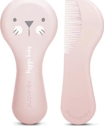 Picture of Suavinex Zestaw szczotka i grzebie róowy Suavinex