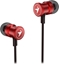 Attēls no Suchawki Genius Genius HS-M316, suchawki z mikrofonem, bez regulacji gonoci na przewodzie, czerwona, 2.0, douszne, 3.5 mm jack