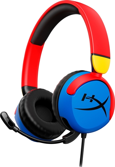 Изображение Suchawki HyperX Cloud Mini Niebiesko-czerwone (47242377)