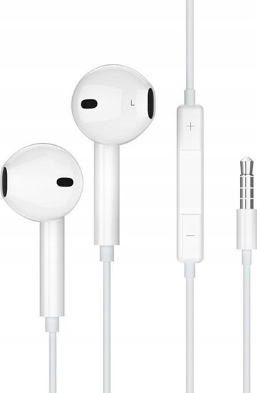 Picture of Suchawki Jellico JELLICO suchawki przewodowe EP2A JACK 3.5MM z mikrofonem 1.2M Biay