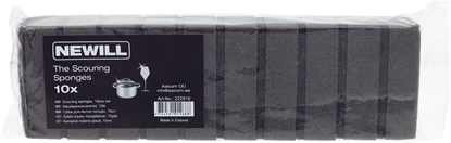 Изображение Sukli trauku mazgasanai  10gab. melni 4744561012688