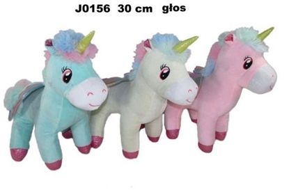 Picture of sun-day Maskotka Jednoroec 3 kolory 30cm z gosem 163387