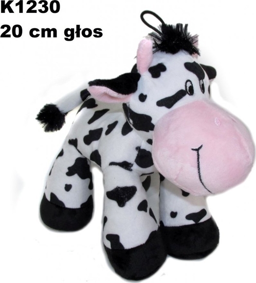 Picture of Sun-Day Pluszak Krowa Z Glosem 20cm Stojaca