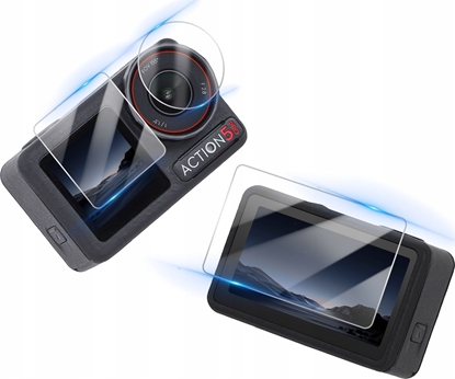 Изображение SunnyLife Osona Ochronna Ochrona na 2x Ekran + Obiektyw 3w1 do DJI OSMO ACTION 5 PRO / OA5-BHM883