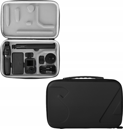Изображение SunnyLife Pokrowiec Futera Etui Case Walizka do DJI OSMO ACTION 3 4 5 PRO Akcesoria / OA5-B894