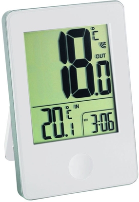 Изображение Suomen Lammottira 7350 wireless indoor/outdoor thermometer, white