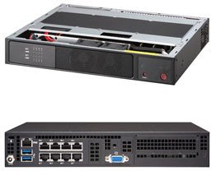 Attēls no Supermicro Barebone SuperServer 1U Intel Atom C3558 (4C/4T) 2,2 GHz SYS-E300-9A-4CN8