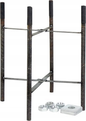 Изображение Surenkamo apsvietimo stulpo pamato remas