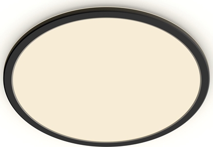 Attēls no Lampa sufitowa Philips Surface LED light PHILIPS SUPERSLIM, IP44, 18 W, 2700 K, 1500 lm, dimmable, black, O29 cm