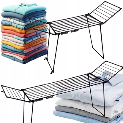 Picture of SUSZARKA DO PRANIA UBRA I BIELIZNY BALKONOWA TELESKOPOWA XXL 2 SKRZYDA 27MB BRUNBESTE BB-3904