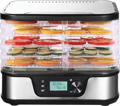 Picture of Suszarka LTC Suszarka do grzybów, warzyw, owoców, misa LTC metalowa 5 tacek z wywietlaczem 380W