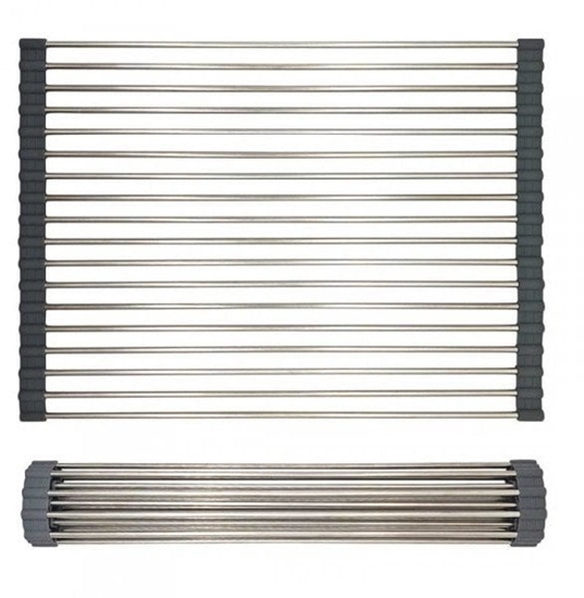 Picture of SUSZARKA OCIEKACZ ZWIJANY MATA STALOWA NA ZLEWOZMYWAK KINGHOFF KH-1903