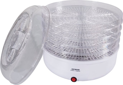 Attēls no Suszarka Orava Orava SU-102 suika ovoce a zeleniny, 230 W, 5 rot, 55 dB, regulace teploty, bílá