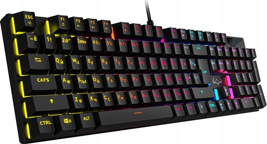 Picture of Klaviatūra SVEN Backlight mechanical USB blue switches, LED, 104k