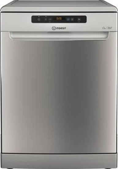 Picture of wietlówka Hivision Free standing | Dishwasher | D2F HD624 AS | Width 60 cm | Number of place settings 14 | Number of programs 9 | Energy efficiency class E | Display | Silver