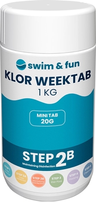 Изображение Swim & Fun Klor Week Tab 20gr 1 kg