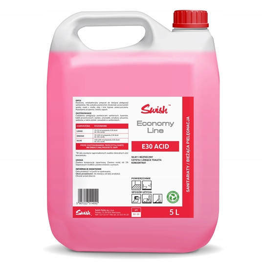 Изображение Swish E30  Preparat do czyszczenia azienek  5 l