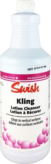 Picture of Swish Swish Kling - Krem z drobinami ciernymi do mycia azienki - 946 ml