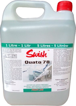 Picture of Swish Swish Quato 78 Plus - Gotowy do uycia preparat myjco-dezynfekujcy - 5 l