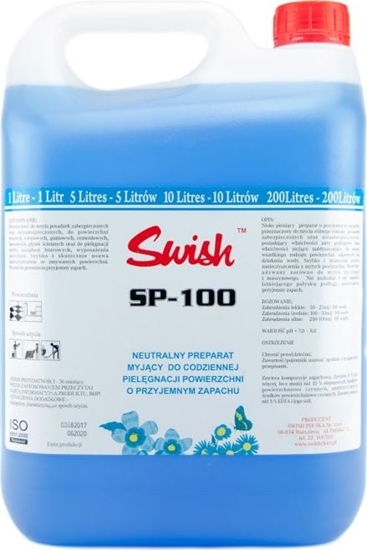 Изображение Swish Swish SP - 100 Preparat do codziennej pielgnacji powierzchni, kwiatowy 5 l