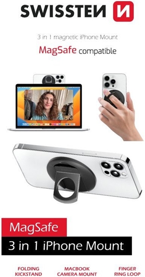 Picture of Swissten 3in1 MagStick iPhone Mount