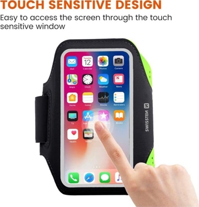 Attēls no Swissten Armbag Case for phones up to 7 inches