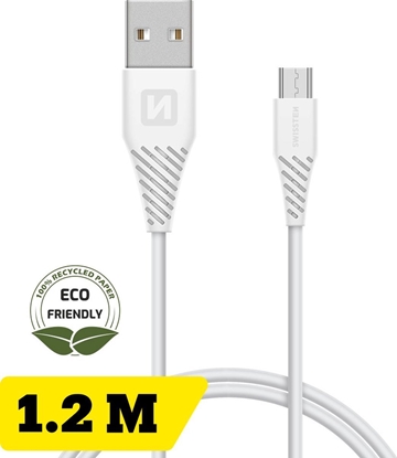 Изображение Kabel zasilajcy Swissten Fast Charge 3A Micro USB Data and Charging Cable 1.2m