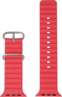 Attēls no Swissten Marine Silicone Band for Apple Watch 42 / 44 / 45 / 49 mm